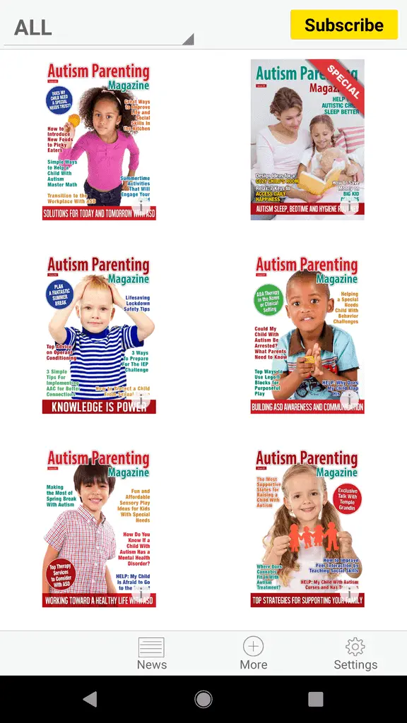 Autism Parenting Magazine Review