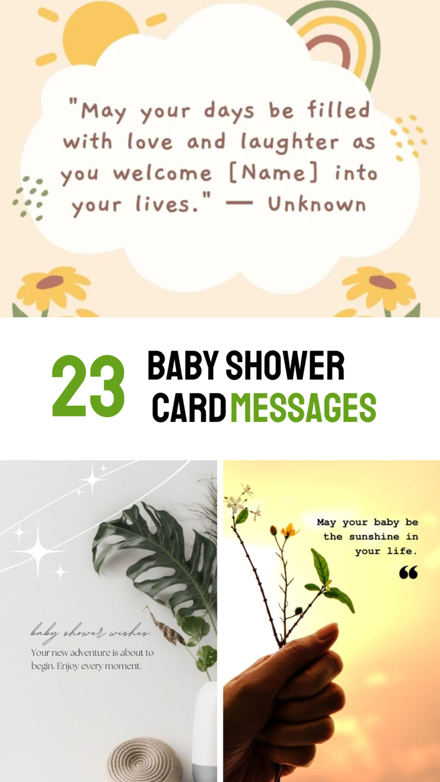 23 Baby Shower Card Messages Best Case Parenting